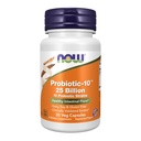 Teraz żywności Suplementy, Probiotic- 10 ™, 25 Miliard, z 10 Probiotyczne cieśniny, Dairy, Soy i gluten Free, Szczepy zweryfikowane, 30 Kapsułki Veg