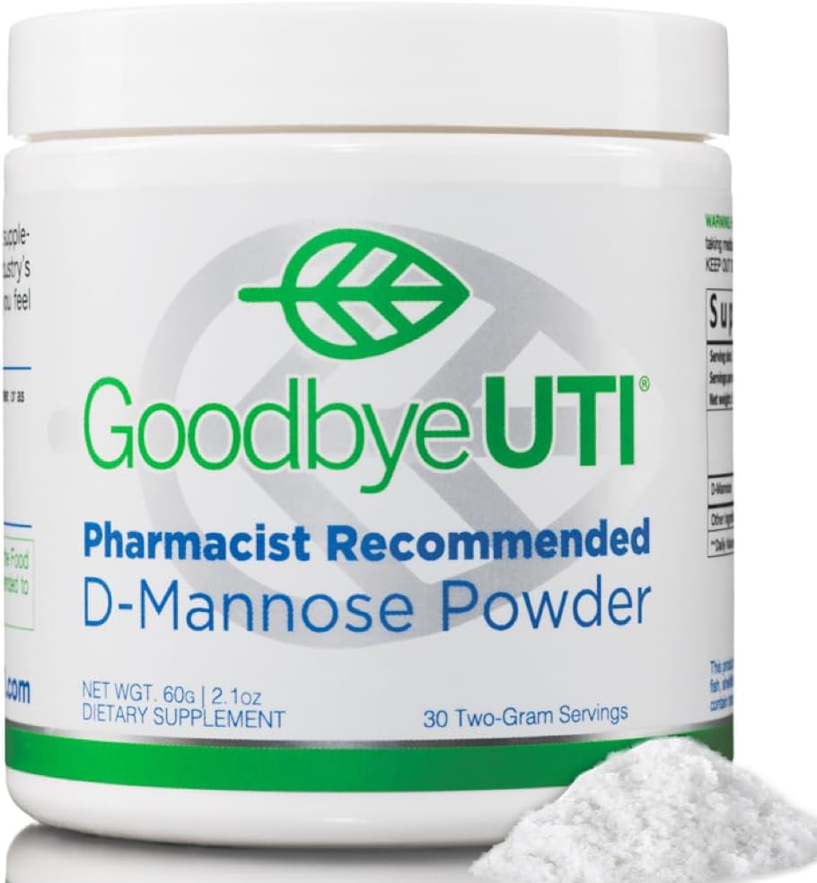 Premia D- Mannose proszek 124; Czysty 124; Naturalny Trakt moczowy Zdrowie 124; 30- Day Supply 124; Made in USA