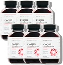 SMARTERNUTRITION CoQ10 400 mg Wysoka absorpcja - naturalnie fermentowany Ubichinon w / Organic Cold- Pressed Olive Oil - for Heart Health, Cellular Energy - Non-GMO, Gluten Free - 360 Count [180- Day Supply]