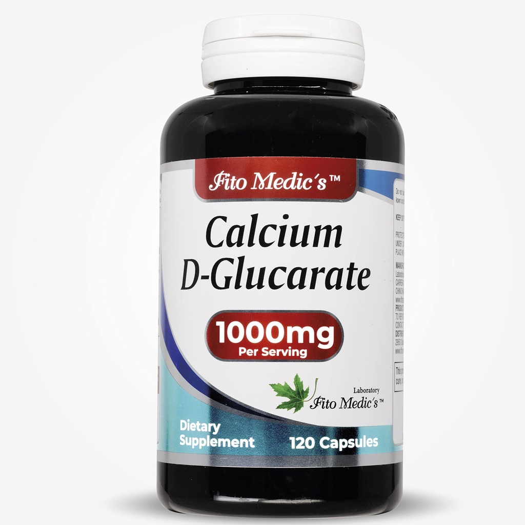 Lab - Wapnia d- glukanian, Wapnia 1000mg - 120 Czapki, Suplement Wapnia - Menopauza Wsparcie - Hormon Harmoni- Detox- Detox Czystość - Ultra wysokie Absorpcja - Wapnia, Calcio.