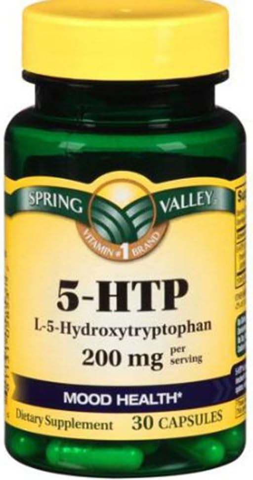 Spring Valley - 5- HTP 100 mg, 30 kapsułek