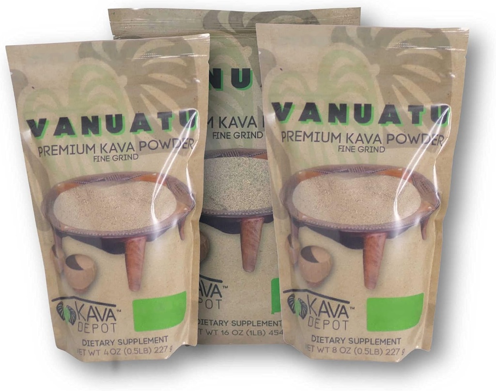 Vanuatu Kava - Kava Depot (Korzenie boczne, 16oz)