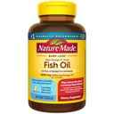 Nature Made Extra Siła Omega 3 Suplementy oleju rybnego, 2800mg, Olej rybny Omega 3 Suplementy jako Estry etylowe dla zdrowego serca, Mózg, Oczy, Wsparcie nastrojów, 60 Softgels, 30 Day Supply