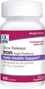 Wybór jakości Iron High Potency Slow Release Tablets, 45mg, 60 Tabets Each (Opakowanie po 5)