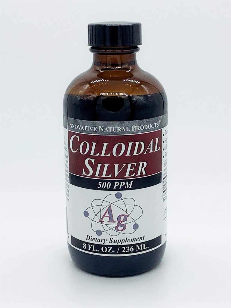 Colloidal Silver High Pottency 500 ppm 8 Ounces