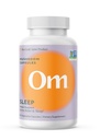 OM Grzyb Superfood Sleep Mushroom Kapsułki Superfood Suplement, 90 Hrabia, 30 Dni, Reishi, GABA, L- Theanine, Melatonina dla odpoczynku i snu Suplement Superfood jakości