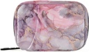 Różowy marmur texture pill Box 7 dzień pill case Travel pill organizer Bag z zipper przenośny tygodniowy suplement witaminy posiadacz Pouch Bag