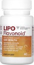 Proactive Daily Ear Health Supplement by Lipo- Flavonoid, Promotes Long Term and Supports Optimal Auditory Function and Cognitive Health, 40 Caplets