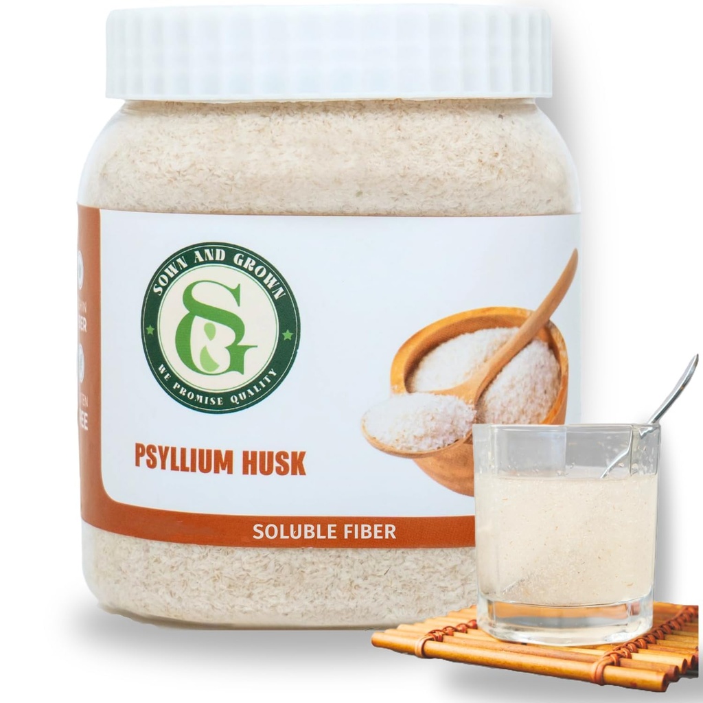 Psyllium Husk Whole, 12 unce - zupa z całego włókna, Wegan, Bez cukru lub sztucznych słodzików, Nie GMO, Gluten Free