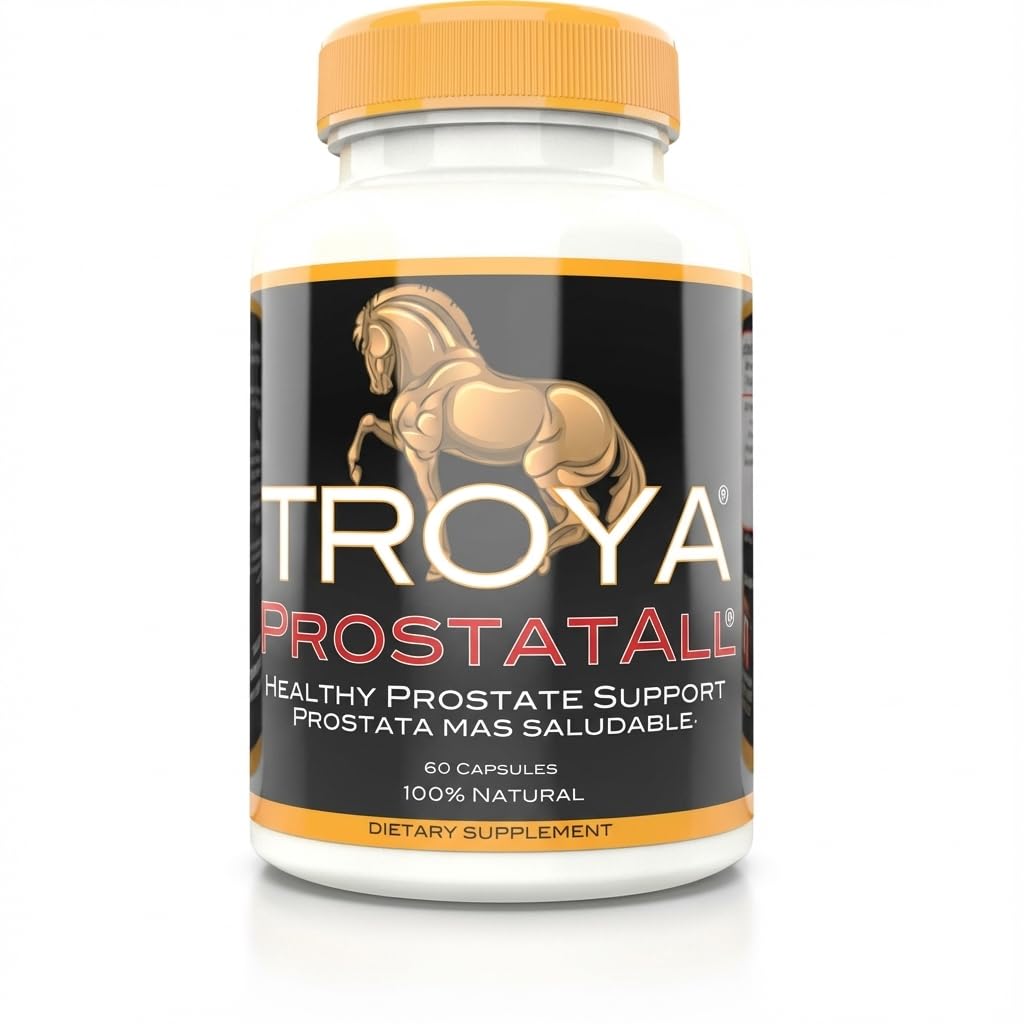 Suplement TROYA - Piła Palmetto, Cynk, Pieszczoty Nettle & Dynia Seed Extract - 60 Kapsułki - Wspiera Prostate Health & funkcji moczu