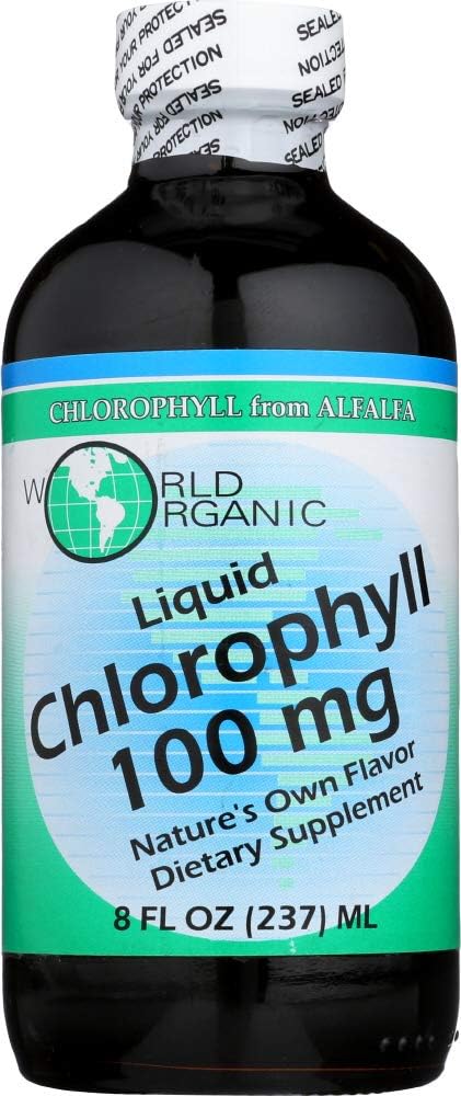 Światowy chlorofil organiczny 100 mg
