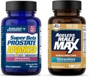 Super Beta Prostate Advanced and Ageless Mężczyzna Max Atric Oxide Booster Suplementy do żucia