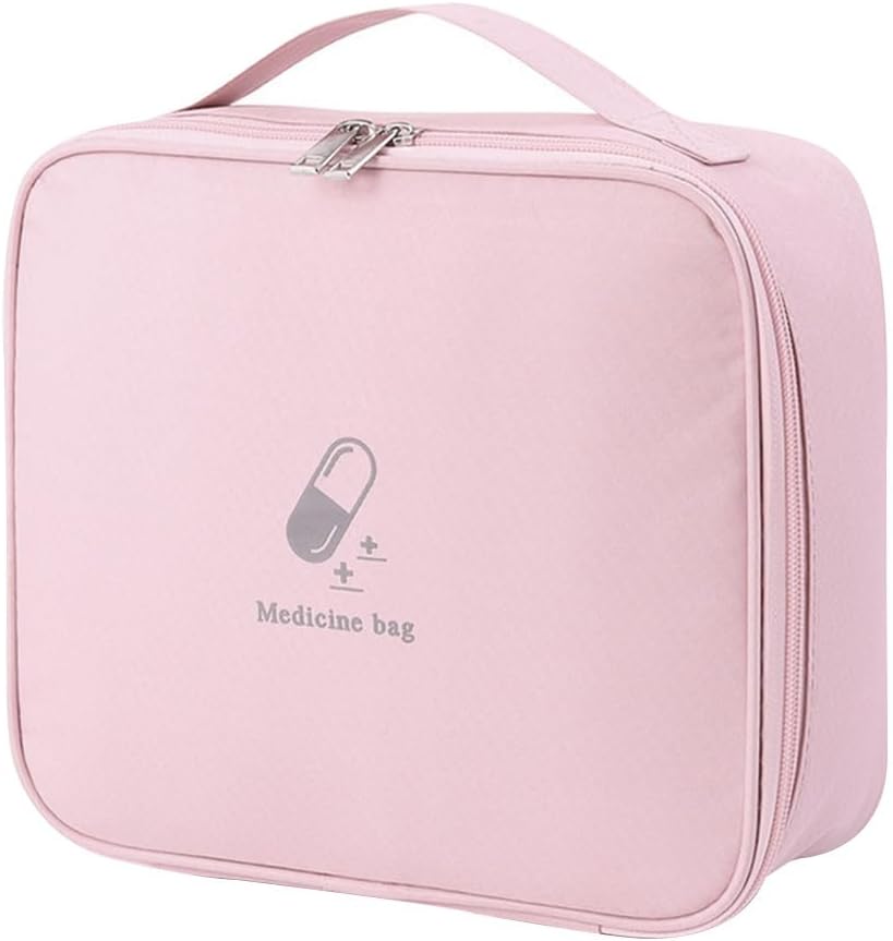 COHEALI Organizator Puste torby Travel Medicine Bag Dostawy Torba Organizator Przenośny do domu samochodu Kemping Office Turystyka Outdoor Medication Organizator