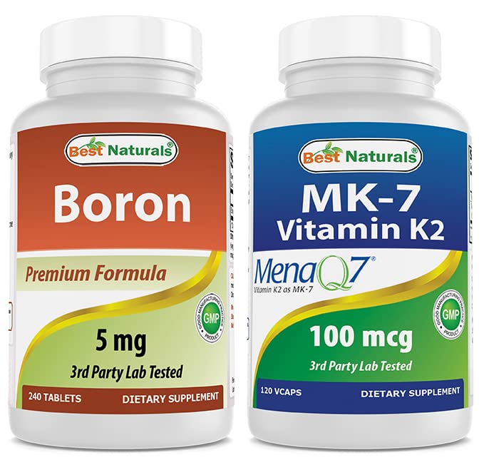 Bor 5 mg i MK- 7 Witamina K2 100 µg