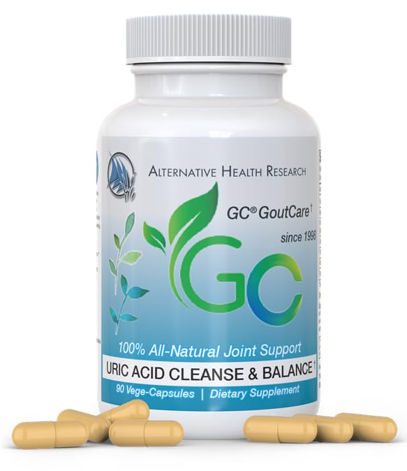 GC ® GouCare: Kontrola kwasu moczowego 124; Zapobieganie kwasowi moczowemu 124; Wspólne Suplementy Zdrowia 124; Wspólna ulga 124; z Turmeric, Seler Seed Extract, Mleko Thistle i więcej 124; 90 Kapsułki na butelkę
