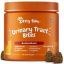 Zesty Łapy Żurawinowe Urynalne Odgrywki dla kotów - Nerki i Urynary Tract Health - Miękkie żucia z D- Mannosem, Witaminą B6 i L- Argininą - Immune & Gut Support - Bekon - 60 Hrabia