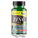 America Medic & Science Chelated Cynk 50 mg Suplementy (1 Opakowanie po 60 tabletek) Wzmacniacz immunologiczny i silne leki przeciwutleniające dla dorosłych mężczyzn i kobiet 124; Wysoko wchłanialny minerał, poprawia nastrój i sen