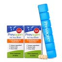 Prevagen regularna siła Pomarańczowe Chewables - 60 Tabletki (2 Miesięczne Dostawy) 124; Przygotowane do Twojego mózgu 124; 10 mg Apoaequorin Plus Witamina D3 z 7- Day Pill Minder