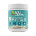 Proszek do protein z Bone Broth VAL - 22g protein, 12g Collagen, MCT & Pea Protein - Gut, Skóra & Wspólne wsparcie - Paleo Friendly, Gluten Free - Kurczak Flavor, 16 Służenie
