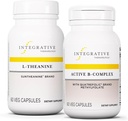 Interaktywny zespół terapeutyczny z Active B- Complex, 60 Kapsułek i L- Theanine, 60 Kapsułek - Active B- Complex to Support Energy Metabolics with 8 B- Vitamin * - L- Theanine to Support a Relaxed State *