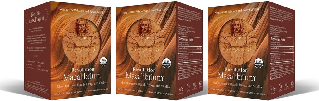 Revolution Macaliguation - Natural Concentrated Gelatinized Maca Supplement to Support Men 's Hormon Health, Energy, Siła, Moc, i Reproductive Health (3)
