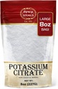 Pikantny World Potasu Citrate Powder 8 OZ - Czysty, Wegan, Food Grade, Luzem suplement potasu