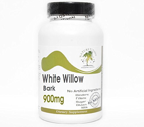 White Willow Bark 900mg ~ 100 Capsules - No Additives ~ Naturetition Supplements