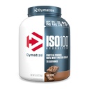 Dimatize ISO100 Proszek proteiny serwatki Isolate, Fudge Brownie, 25g białka, 5 Funt, 5,5g BCAA, Mniej niż 120 Cal., Gluten Free, 1g tłuszczu, 1g cukru, 2g karb (70 Sług)