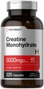 Horbäach Creatine Monohydrate | 5g | 225 Capsules