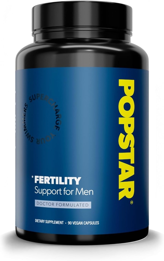 Suplement płodności dla mężczyzn - Doctor Formulated - Made in The USA - Men 's Prenatal Vitamin - Mężczyzna suplementy płodności - Booster - Count & Motility Activator - 90 Vegan kapsułki (1 Miesiąc dostaw)