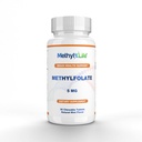 Methyl- Life ® L- Methylfolate 5 mg - Tabletki do rozgryzania i żucia aktywnego folianu o ultra czystej postaci Cerebrofolatu ® (L- 5- MTHF, Wapnia) 124; Wegan, Nie-GMO, Gluten- Free 124; 90 Tabletki do żucia