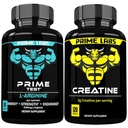Prime Labs L Arginina (60 ct) + kapsułki kreatynowe (120 ct)