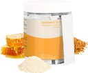 Queen 's Boost - Bezcukrowy chleb pszczeli, Royal Jelly & Propolis Proszek z witaminą C - Non-GMO, Immune and Energy Support- 30 Indywidualne Sachets per Pack, 30-Day Supply