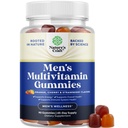 Nature Craft Daily Mens Multivitamins Gummies - Mens Gummy Multivitamins z Gummies cynku i Biotin Immune Support Gummies - Pothent Vitamin for Energy and Immunity Non-GMO Gluten Free Halal 90 Count