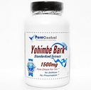 Yohimbe Bark Standaryzowany ekstrakt 1500mg / / 200 kapsułki / / Pure / / by PureControl Supplements