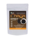 Sayan Chaga Mushroom Extract Powder (4oz) - Freeze Suchy Syberyjski Wild Harderned - Organiczna herbata przeciwutleniająca dla wsparcia immunologicznego i trawienia - Focus, Energy, Clarity, Wellness - Brak dodatków