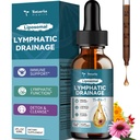 Liposomalne odcieki limfatyczne - 11 w 1 Organic Lymphatic Dreage Supplement with Burdock Root, Echinacea, Elderberry, Calendula, Cleavers Herb, Dandelion Supports Lymphatic Health 2 FL.OZ