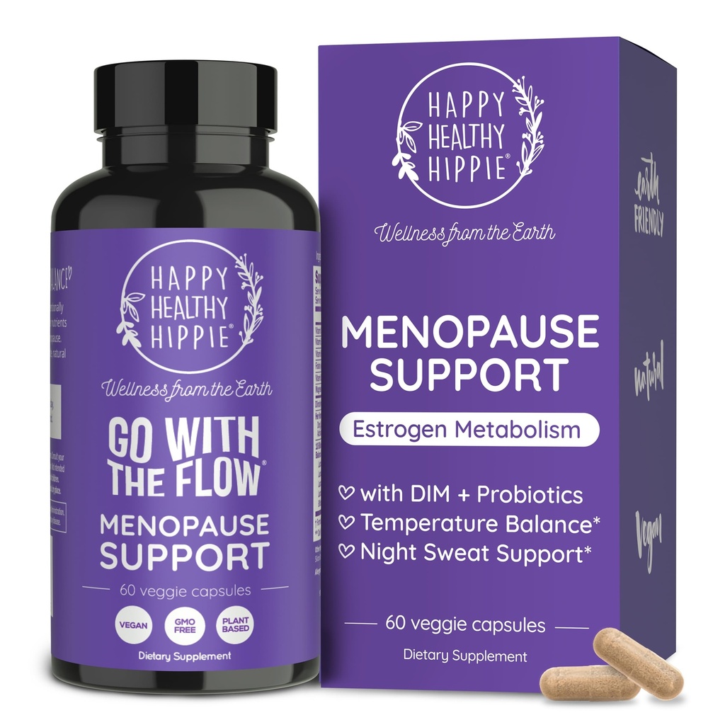 Menopauza Suplementy dla Kobiet - Suplement DIM + Probiotyki 124; Estrogen Metabolizm & Hormon Wsparcie równowagi 124; Perimenopauza Ulgi 124; Gorące błyski, Mood Swings & nocne poty 124; Dong Quai 124; 60 Ct