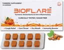 Turmerowe Lozenges - Bezcukrowe krople do kaszlu dla dorosłych, Sore Throat Relief & Suche Mouth Lozenges - Turmeric Curcumin Supplement, Antyzapalne wsparcie, Cough Suppressant (10 Count)
