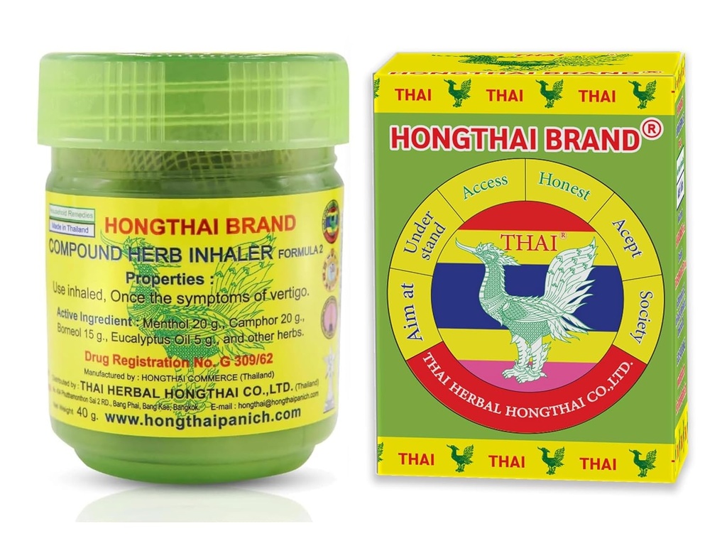Hong Thai Traditional Thai Herbal Inhaler