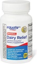 Mleczarnia Relief Capplets, Original, Lactase Enzyme, 120 tabletek przez Equite (Opakowanie po 1) + Sticker