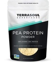 Terrasoul Superfoods Organic Pea Protein, 1,5 Lbs - European Sourced Between 124; Unflavored Between 124; Smooth Texture