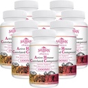 1500mg Liposomal Active Hexose Corerelated Supplement, 960 Soft żele Beta- Glukany z naturalnym Mushroom Extract, System immunologiczny, Wątroba Funkcje, Zachowanie T- Cell & Killer Cell Aktywność