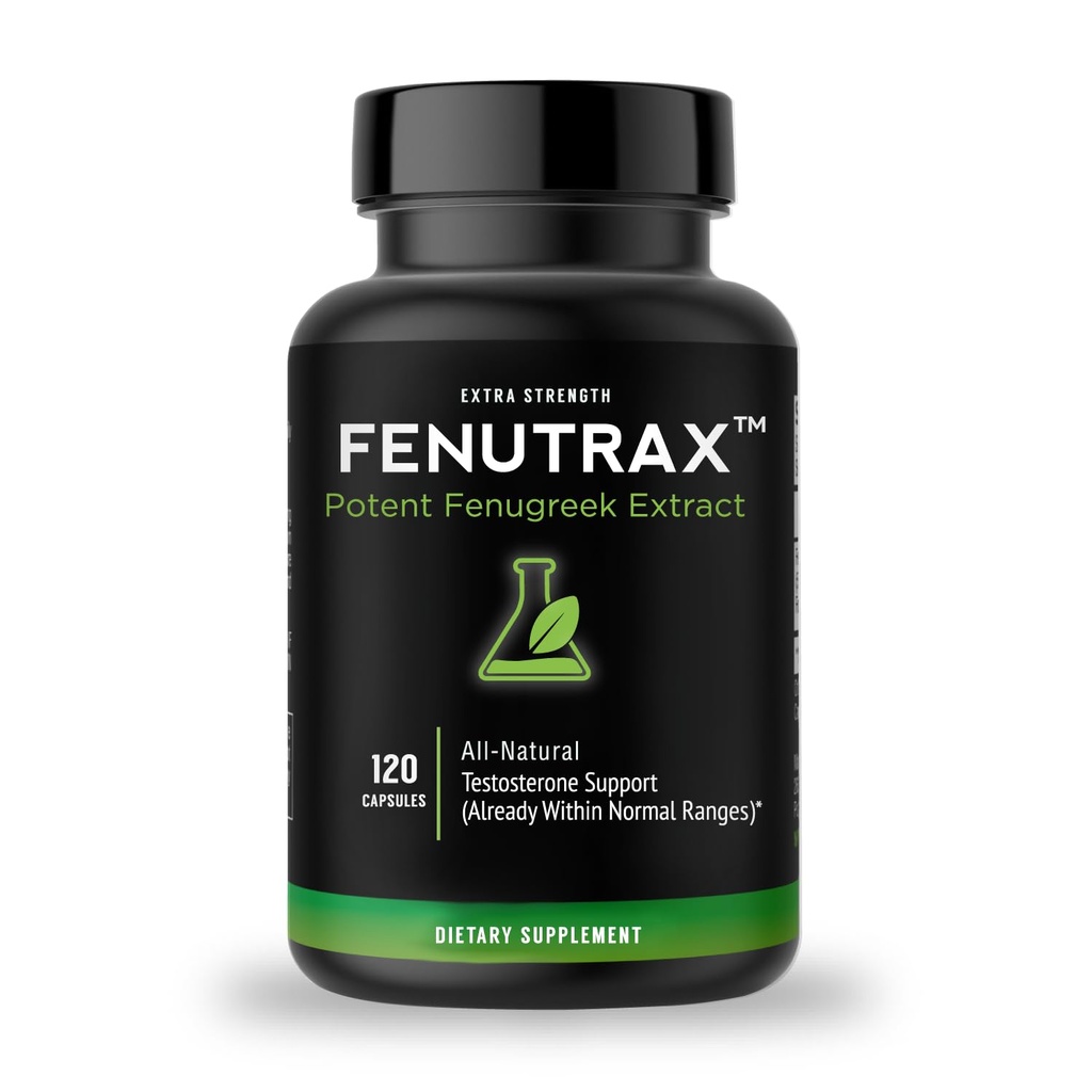 VitaMonk FenuTrax ™ Fenugreek Extract 2 Supply Months - Stronger Than Testofen for Men - Fenugreek Seed Extract - Muscle Growth, Energy, and Drive Support