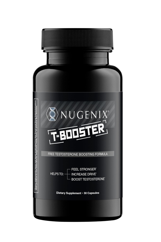 Nugenix T Boost - Wolny suplement booster testosteronu dla mężczyzn, 30