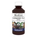 Host Defense Elderberry Plus Syrop - immunologiczny, oddechowy i Lung Supplement Supplement * - Liquid Mushroom Supplement with Turkey Tail, Reishi, Agarikon & Chaga * - 4 fl oz (12 Sług)