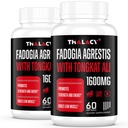 1600mg Fadogia Agrestis Tongkat Ali Supplement, Fadogia Agrestis Extract for Men with Ashwagandha - Maksymalna moc, 120 Softgels