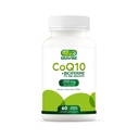 Czyste CoQ10 Wsparcie energetyczne Wysoka Absorpcja z Bioperine, 200 mg na Podawanie, 60 Kapsułek wegetariańskich, Bezglutenowe, Non-GMO