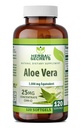 Tajemnice ziołowe Aloe Vera 25 Mg Koncentrat 200: 1 XI124; 5000 Mg Równoważny 124; 120 Softgeli 124; Non-GMO XI124; Gluten- Free Xion 124; Made in USA