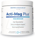 Biotics Research Active- Mag Plus ™ Wysoko Biodostępny proszkowany 400mg Magnezu Formuła, 5g / Serving, Optymalizuje odpowiedź na stres, Promotes Relaxation, Zdrowe poziomy energii, Komfort mięśniowy 7 Oz